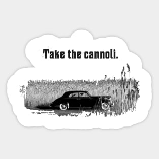 The Godfather - Take the cannoli Sticker